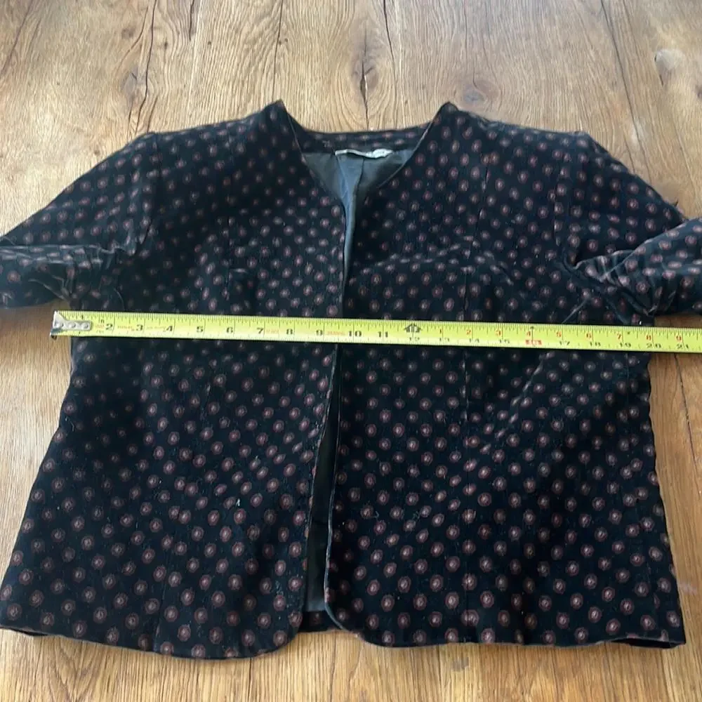 Barclay Square Blazer Jacket Black 15-16